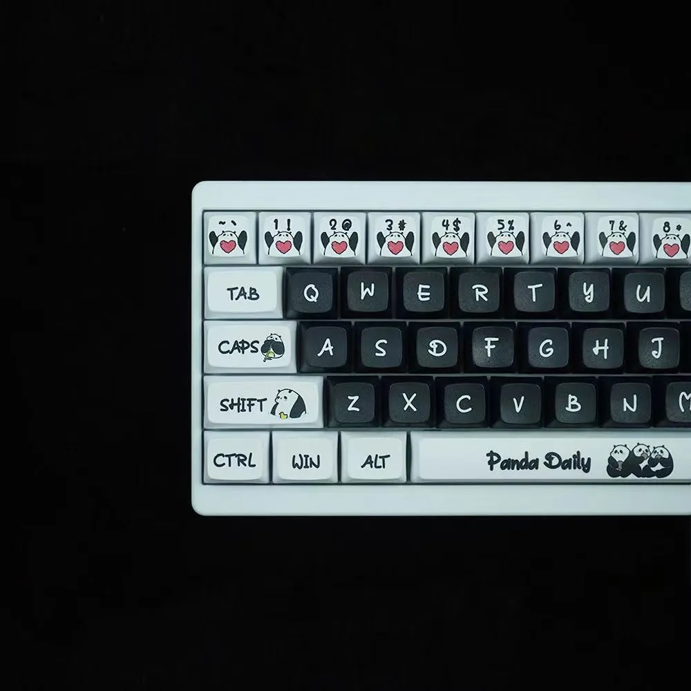 Bộ Keycap XDA PANDA 132 Nút Chất Liệu PBT in Dye Sub | BigBuy360 - bigbuy360.vn
