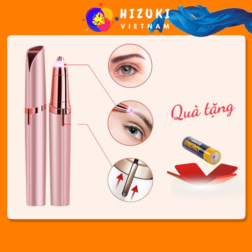 Bút Tỉa Lông Mày Cao Cấp, Giúp Tỉa Cạo Lông Mày Nhỏ Gọn Tiện Lợi