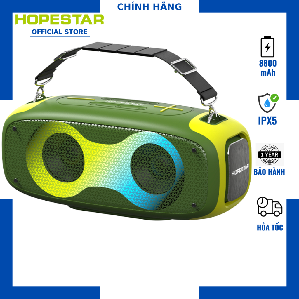 Loa Bluetooth Hopestar A30 Party | Công Suất 70W, Pin 8800mAh, Cổng USB ...