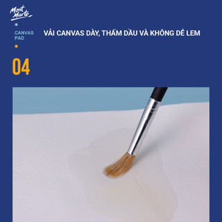 [Hỏa tốc HCM] Tập canvas vẽ Màu Acrylic, Sơn Dầu A3/ A4/ A5 (10) Tờ, 280gsm