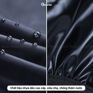 Ủng bọc giày đi mưa GOMTAT cao cấp 2 lớp, chất liệu nhựa PVC - BOCGIAY-HUI-8001
