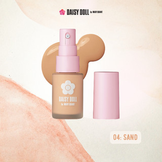 Kem Nền Serum Dưỡng Ẩm Không Bong Da Lì Mịn Như Nhung Daisy Doll Nhật Bản BB Serum SPF 30 Mỏng Nhẹ 28ml