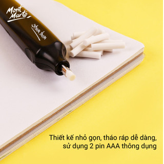 [Hỏa tốc HCM] Tẩy Điện Mont Marte Kèm 30 Viên Tẩy - Mont Marte Electric Eraser With 30pc Erasers