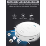 Robot hút bụi lau nhà tự sạc thông minh OB11, máy hút bụi mini gia đình tự sạc cảm biến chống rơi, sử dụng qua app — ảnh 2