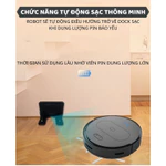 Robot hút bụi lau nhà tự sạc thông minh OB11, máy hút bụi mini gia đình tự sạc cảm biến chống rơi, sử dụng qua app — ảnh 4