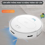 Robot hút bụi lau nhà tự sạc thông minh OB11, máy hút bụi mini gia đình tự sạc cảm biến chống rơi, sử dụng qua app — ảnh 6