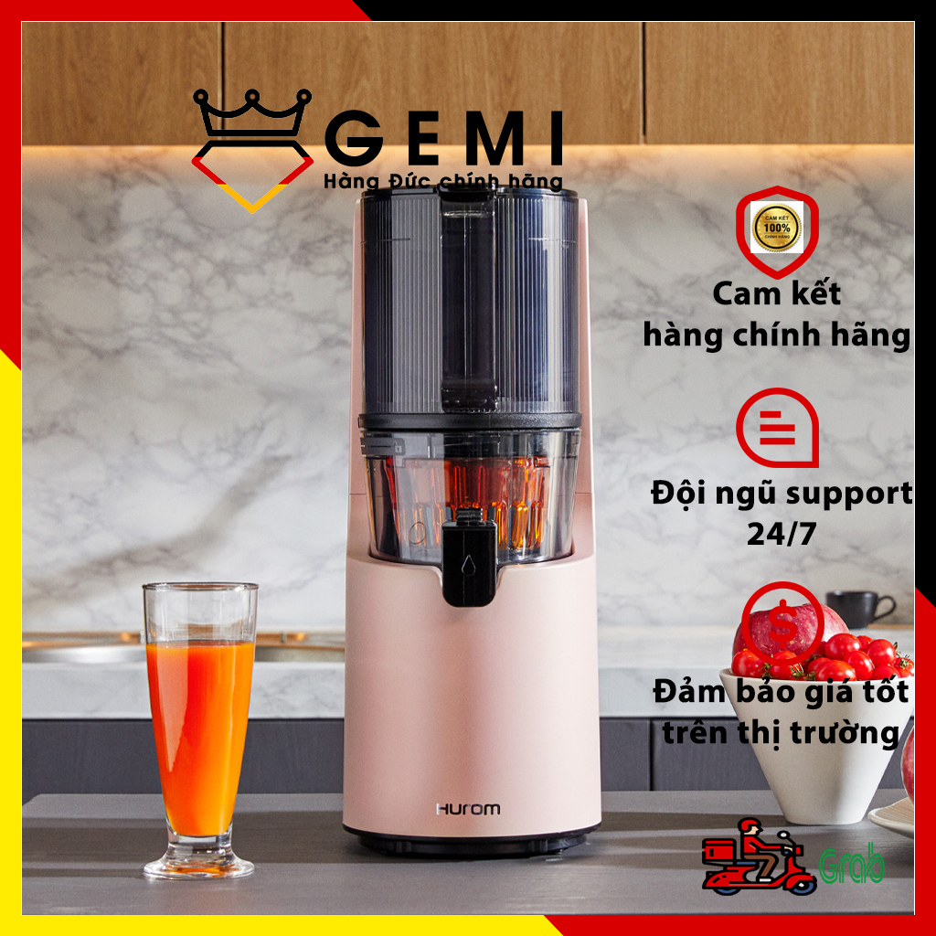 Máy ép chậm HUROM H200 màu hồng [Made in Korea] Shopee Việt Nam