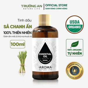 Tinh dầu nguyên chất Sả Chanh Ấn TRƯỜNG AN khử mùi đuổi muỗi an toàn/ Bạc Hà/ Quế/ Bưởi/ Cam/ Hoa Lài/ Quýt/ Tràm Gió.