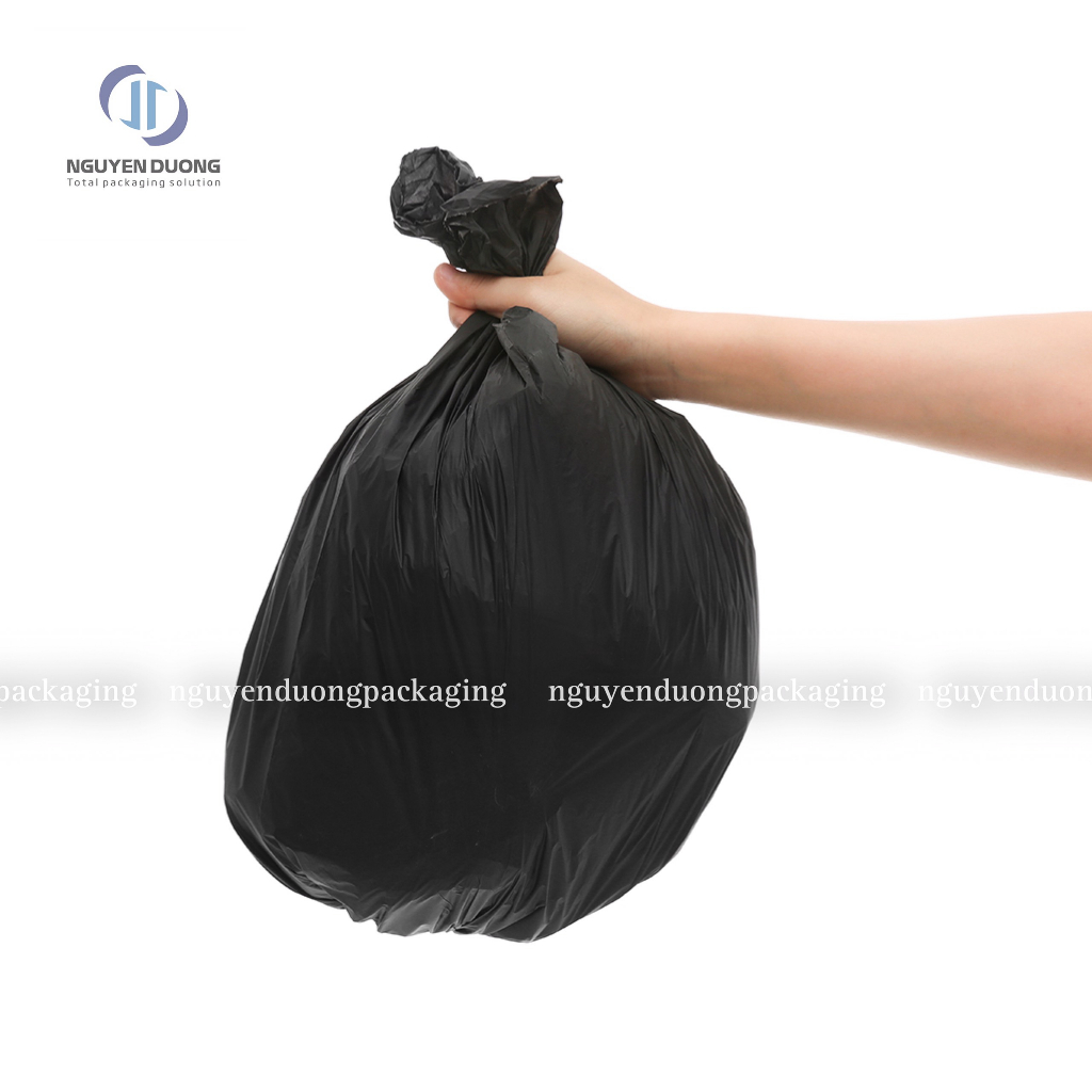 (1 cuộn) Túi Nilon Đựng Rác Tự Huỷ Không Lõi Size To 10kg | Shopee Việt Nam