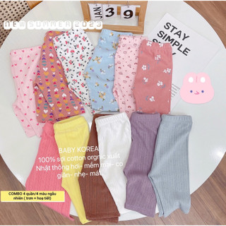 Quần legging lửng cho bé gái 8-18kg