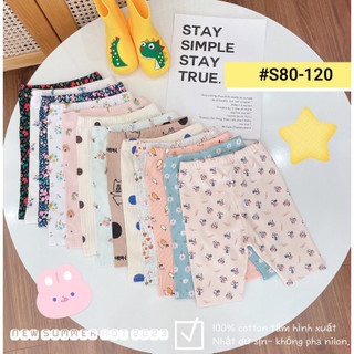 Quần legging lửng cho bé gái 8-18kg