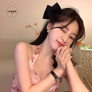 LD70 Bông Tai Hình Thoi Kiểu Dáng Độc Lạ LINDO, Bông Tai Thời Trang Phong cách Hàn Quốc Thích Hợp Đeo Nhiều Dịp