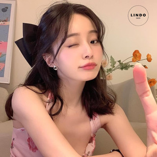 LD70 Bông Tai Hình Thoi Kiểu Dáng Độc Lạ LINDO, Bông Tai Thời Trang Phong cách Hàn Quốc Thích Hợp Đeo Nhiều Dịp