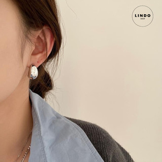 LD62 Bông Tai Thời Trang Nữ LINDO Phong cách Hàn Quốc Thanh Lịch Thích Hợp Đeo đi chơi, Dự Tiệc