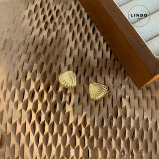 LD39, LD40 Bông Tai Vỏ Sò LINDO, Bông Tai Thời Trang Phong cách Hàn Quốc Thích Hợp Đeo Đi Chơi, Dự Tiệc