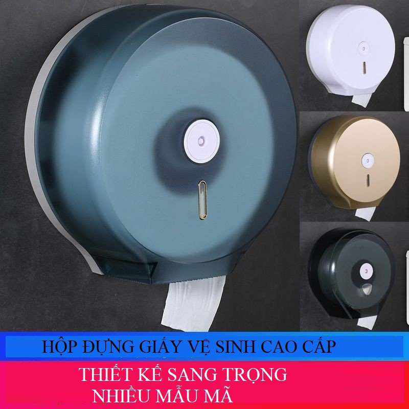 Hộp Đựng Giấy Vệ Sinh Dán Tường Nhà Vệ Sinh Công Nghiệp Bằng Nhựa PP(HG ...