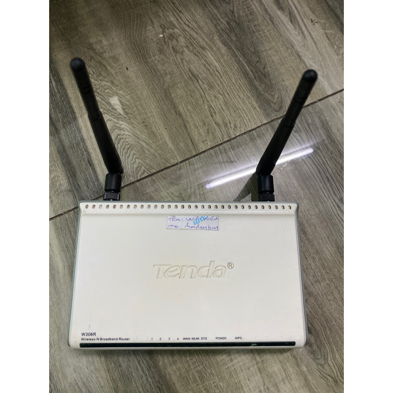 Bộ phát wifi Tenda F3, râu, tốc độ 300Mbps, xuyên tường mạnh
