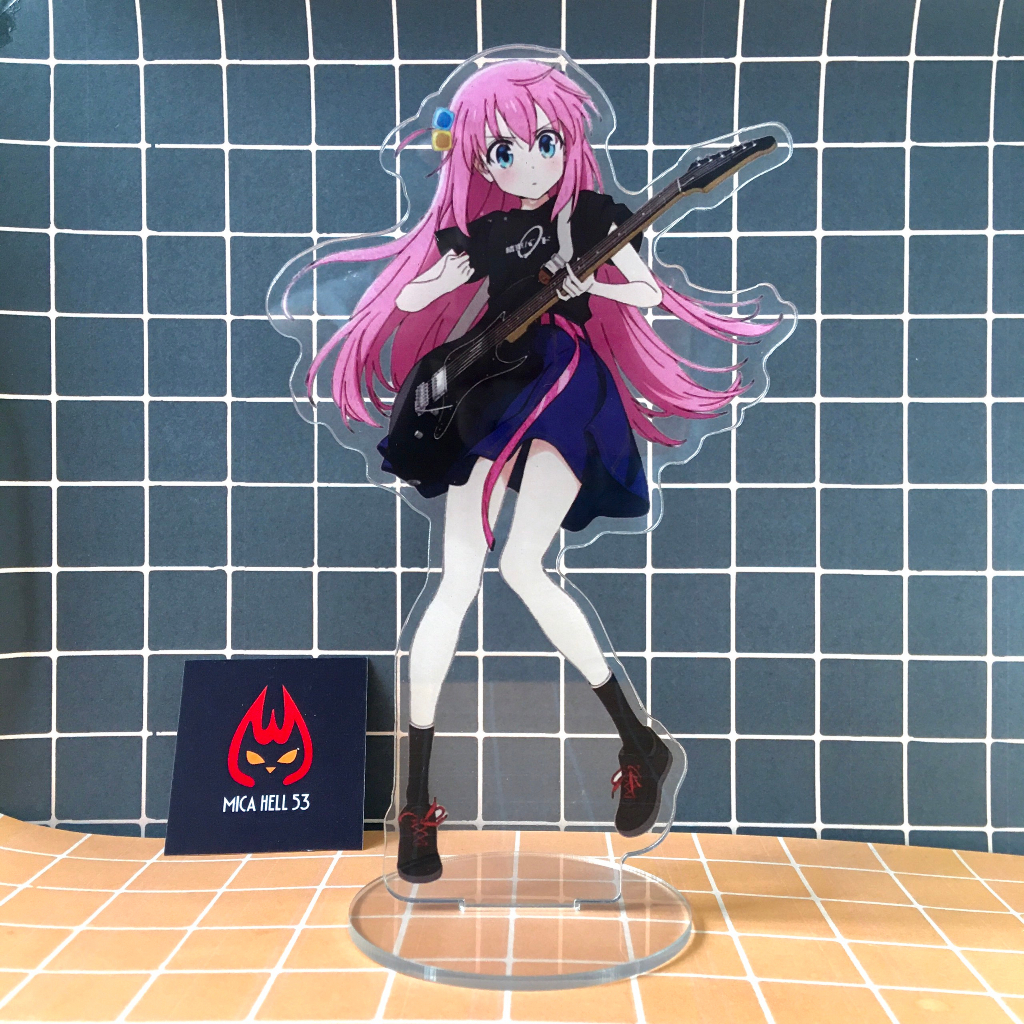 Standee mica 15cm Tượng Mica Anime Bocchi The Rock Standee Acrylic ...