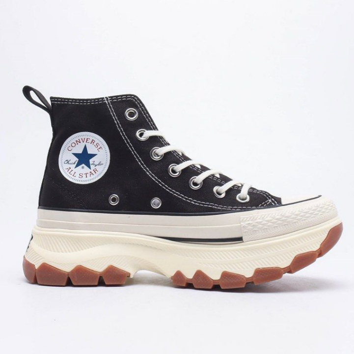 【converse】ALL STAR 100 TREKWAVE OX Giày Converse All Star 100 TREKWAVE OX high top black ( full box