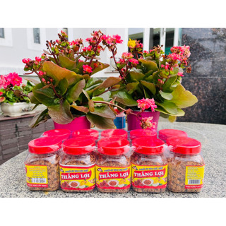 [Combo lốc 10 Hủ 100g] Muối tôm Tây Ninh Thắng Lợi hạt to siêu cay - Bao bì mới