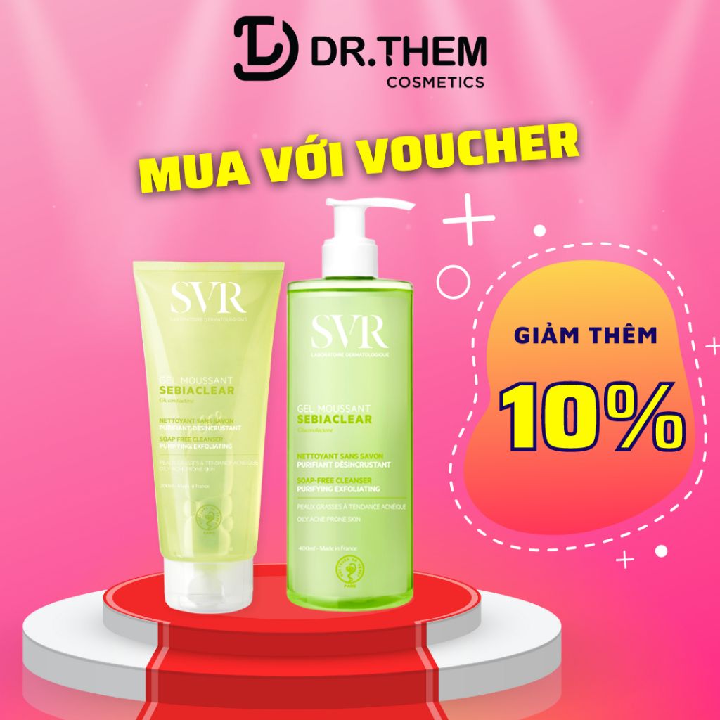 Sản phẩm sữa rửa mặt SVR Sebiaclear Gel Moussant có tác dụng gì đối với da dầu mụn?
