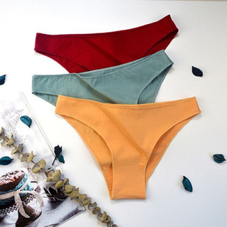 Quần lót nữ cotton sexy trơn mềm mịn thoáng mát quyến rũ gợi cảm King Shop L-261