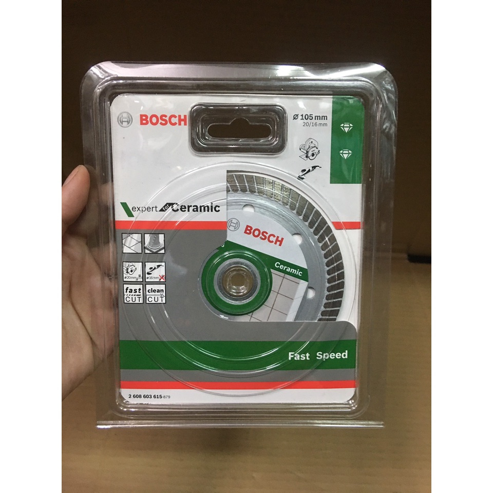 Đĩa cắt Ceramic Bosch 2608603615 105x16mm