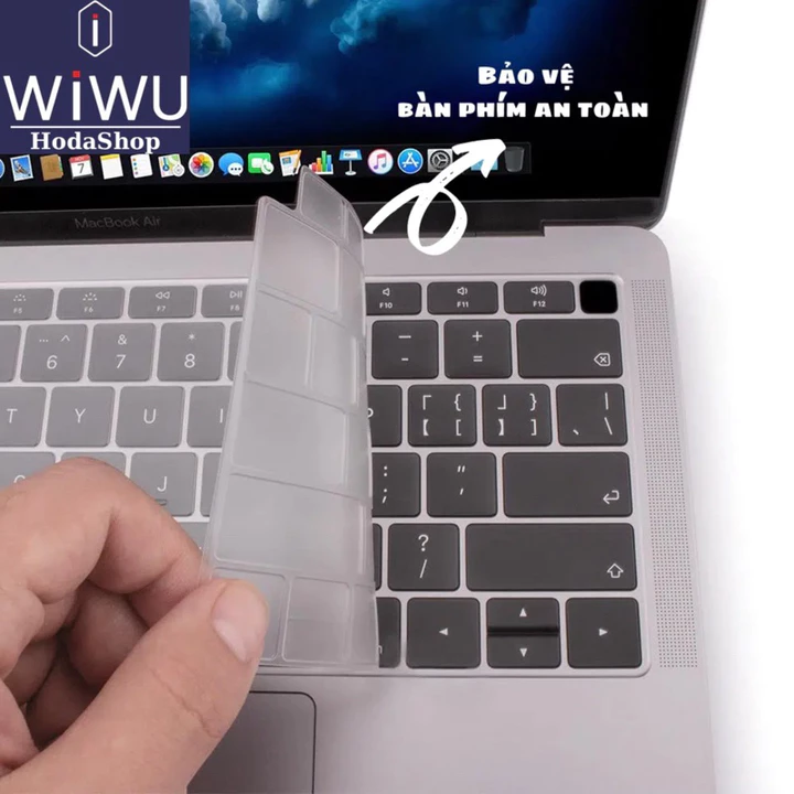 Lót phủ bàn phím trong suốt cho Macbook Air M2 13.6 inch,Pro 13.3 , 14” M1 Pro , Pro 14” M2 , Pro 16” M1 / M2 Max