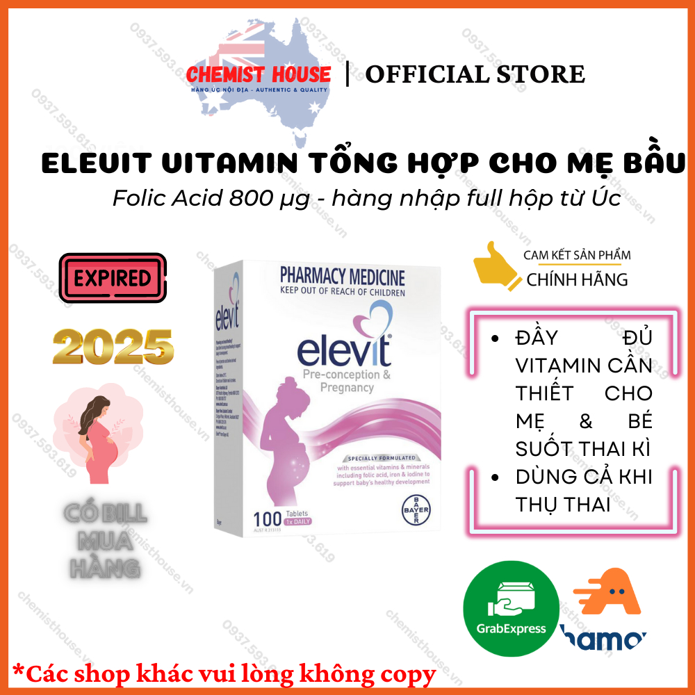 Elevit mẫu mới có chứa DHA không? Tác dụng của DHA là gì?
