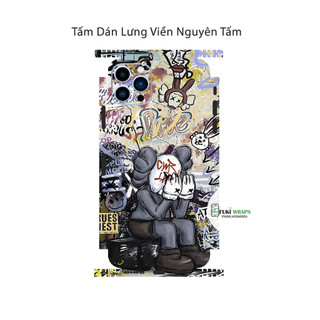 Tấm dán Skin Mặt Sau Kaw MS01 FULL VIỀN 14 pro max , 13 pro max , 12 pro max , 11 pro max , xs max - FukiShop