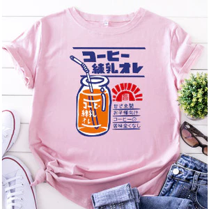 Áo Thun Nữ Họa Tiết Nhật