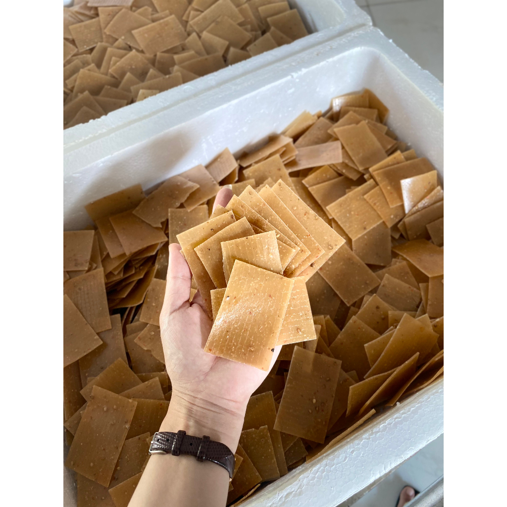 Bánh Phồng Tôm truyền thống [ Hộp 500G ] -  Đặc Sản Năm Căn _ Cà Mau