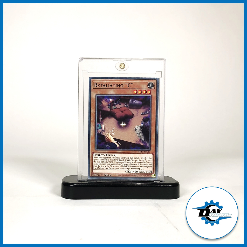 Yu-Gi-Oh! Card - Retaliating "C" Super Rare OP04-EN007 (Mint/Near Mint, 3 Available)