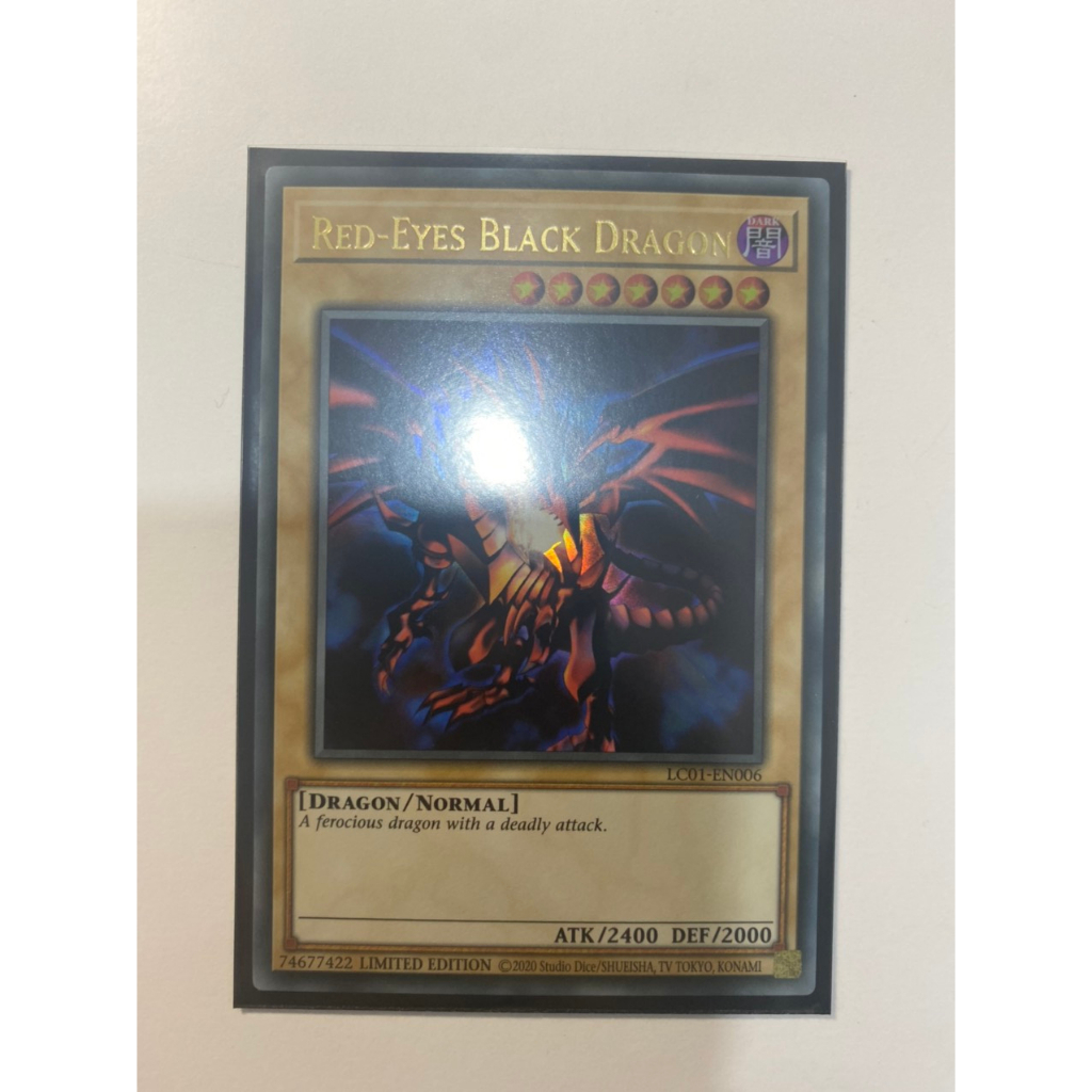 Red Eyes Black Dragon Price Yu-Gi-Oh! Red-Eyes Black Dragon Ultra Rare  Holographic 1st Edition Card YuGiOh Red-Eyes Black Dragon
