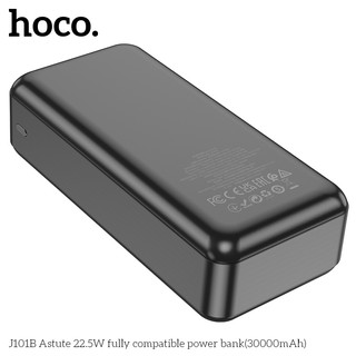Pin Dự Phòng Hoco J101B 30000mAh USB QC 3.0 22.5W, TypeC PD 20W