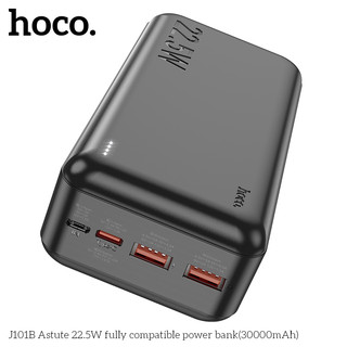 Pin Dự Phòng Hoco J101B 30000mAh USB QC 3.0 22.5W, TypeC PD 20W