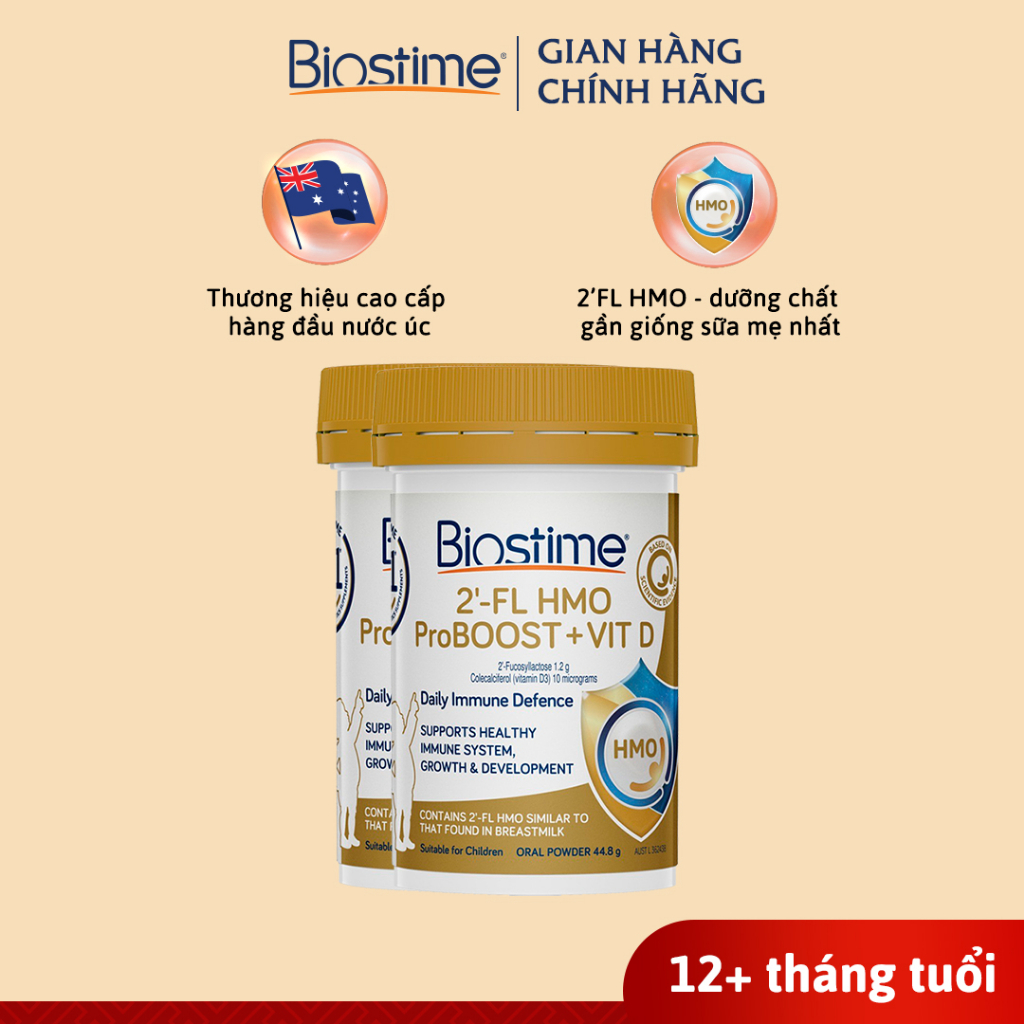 Biostime® 2'-FL HMO ProBoost + Vit D