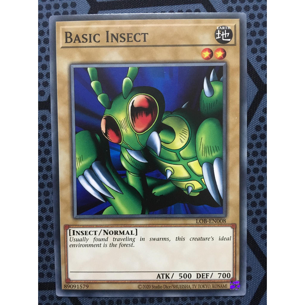 Bài yugioh thời đầu duel monster - Basic Insect - LOB-EN008 - Common ...