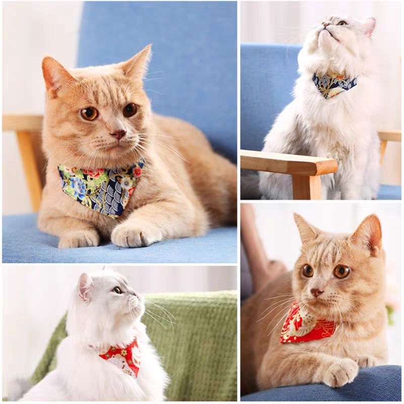 Yếm Vòng Cổ Cho Mèo Size 18-30cm