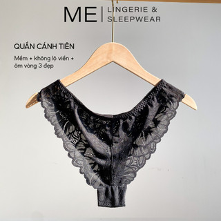 Bộ đồ lót ren ROSA đen áo ngực quả ngang có gọng không đệm mút gợi cảm mát mẻ mùa hè Melingerie & Sleepwear