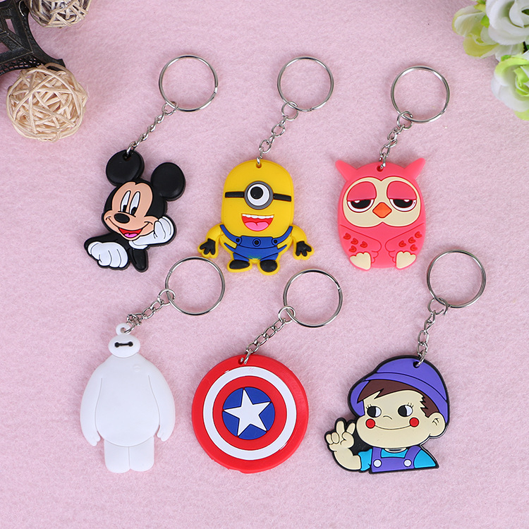 Móc Khóa Thời Trang Hoạt Hình, Dễ Thương Cute