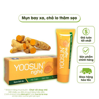 Yoosun Kem nghệ Tuýp 25g - ngăn ngừa mụn, ngăn ngừa thâm sẹo từ tinh chất nghệ