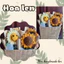 Bó 1 Hoa hướng dương và Hoa mặt cười handmade len - Corchet