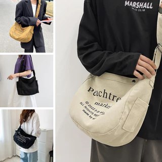 Túi đeo chéo canvas túi đeo vai thời trang hàn quốc đi học đi chơi giá rẻ DC07