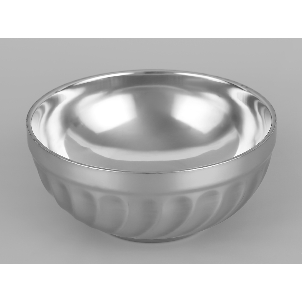 Tô inox cách nhiệt 2 lớp chống nóng size 16cm - Bát ăn cơm inox ...