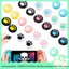 Oled/V1/V2/Lite Nút Bọc Analog Dành Cho Joycon Của Máy Game Cầm Tay Nintendo Switch Cat Paw