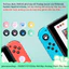 Oled/V1/V2/Lite Nút Bọc Analog Dành Cho Joycon Của Máy Game Cầm Tay Nintendo Switch Cat Paw