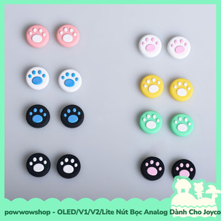 [Sẵn VN - Hỏa Tốc] Oled/V1/V2/Lite Nút Bọc Analog Dành Cho Joycon Của Máy Game Cầm Tay Nintendo Switch Cat Paw