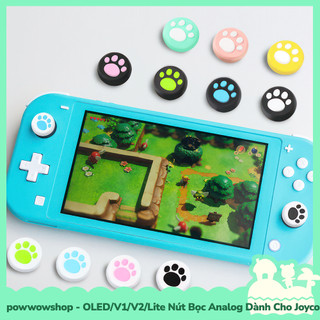 [Sẵn VN - Hỏa Tốc] Oled/V1/V2/Lite Nút Bọc Analog Dành Cho Joycon Của Máy Game Cầm Tay Nintendo Switch Cat Paw