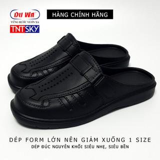 Dép Nam Bít Mũi Đúc Liền Khối Siêu Nhẹ DUWA - Hàng Chính Hãng - SH129